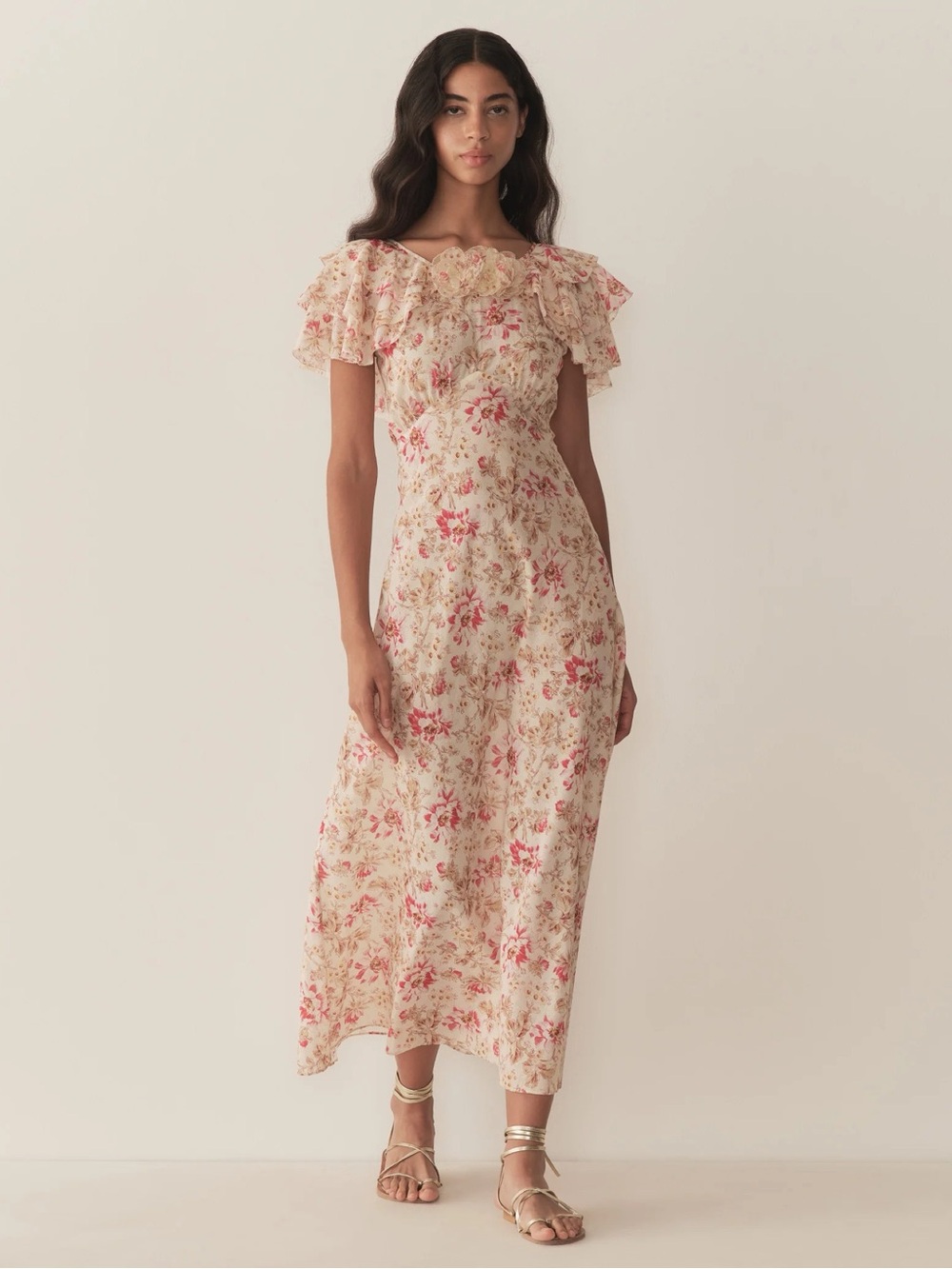 Dôen Nevara Dress in Fleurs de Provence